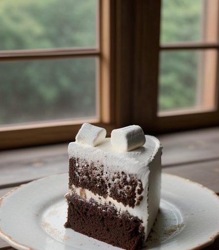 Chocolate Mallow Cake recipe image