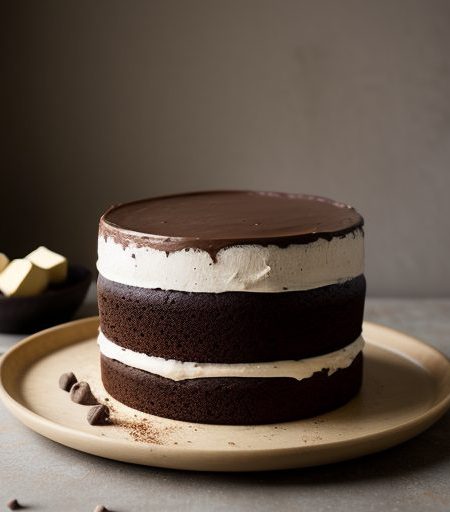 Chocolate Malt Cake From Kaitlin Young recipe image
