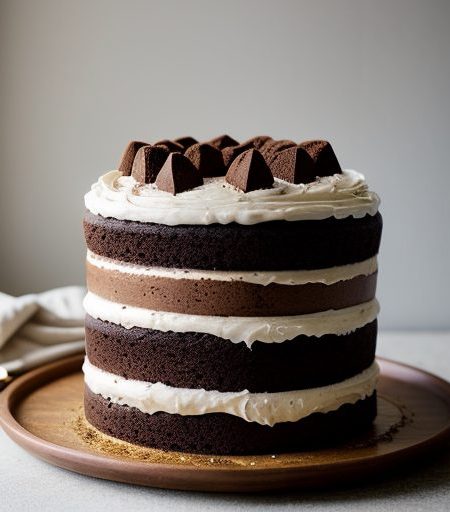Chocolate Malt Cake From Kaitlin Young recipe image