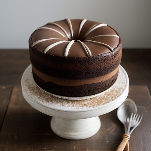 Chocolate Marble Cake - Lowfat recipe image