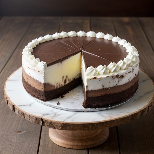 Chocolate Marble Cheesecake recipe image