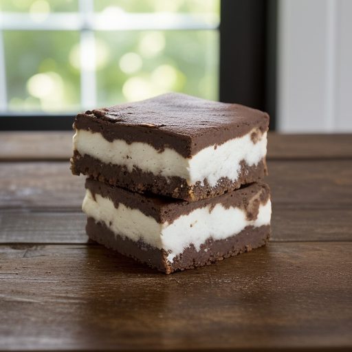 Chocolate Marshmallow Bars recipe image