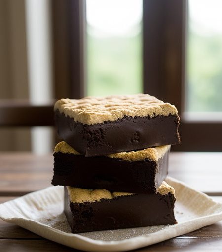 Chocolate Marshmellow Bars recipe image