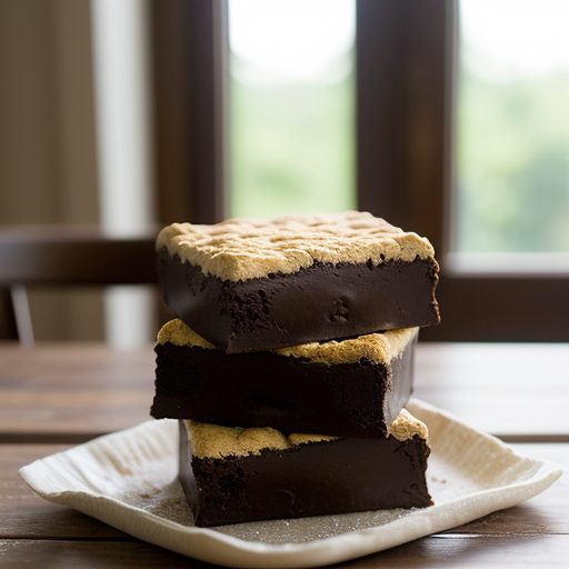 Chocolate Marshmellow Bars recipe image
