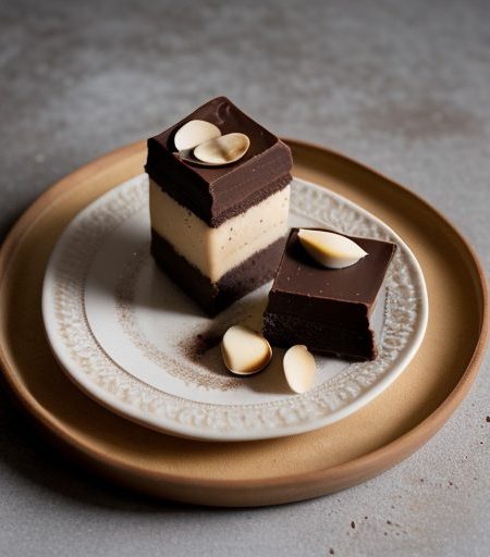 Chocolate Marzipan Slices (Mandulas Szalami recipe image