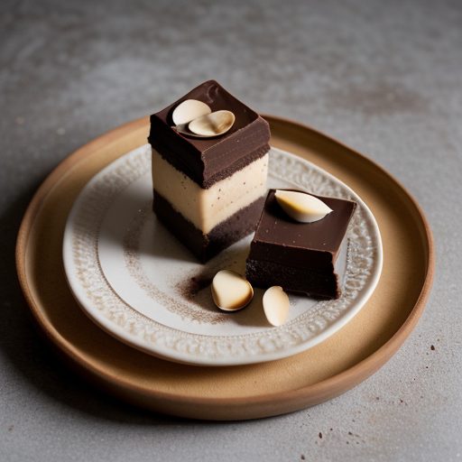 Chocolate Marzipan Slices (Mandulas Szalami recipe image