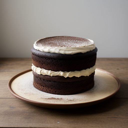 Chocolate Mayonnaise Cake recipe image