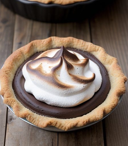 Chocolate Meringue Pie recipe image
