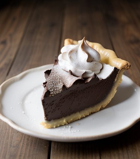 Chocolate Meringue Pie (5 PTS recipe image