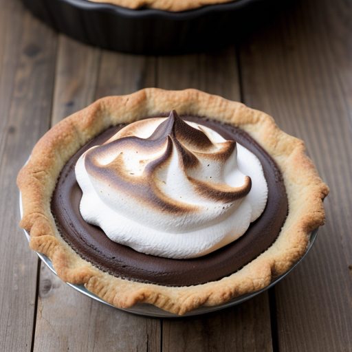 Chocolate Meringue Pie recipe image