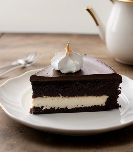 Chocolate Meringue Torte recipe image