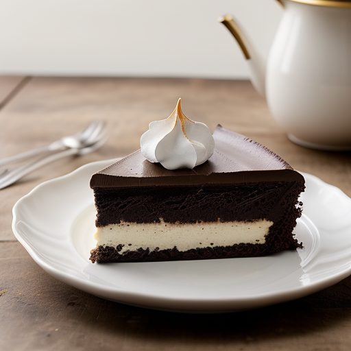 Chocolate Meringue Torte recipe image