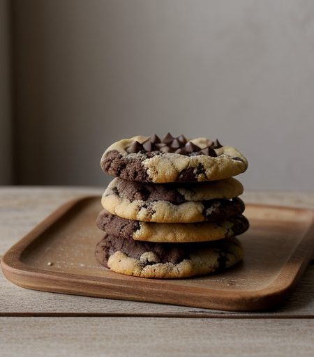 Chocolate Merinque Cookies recipe image