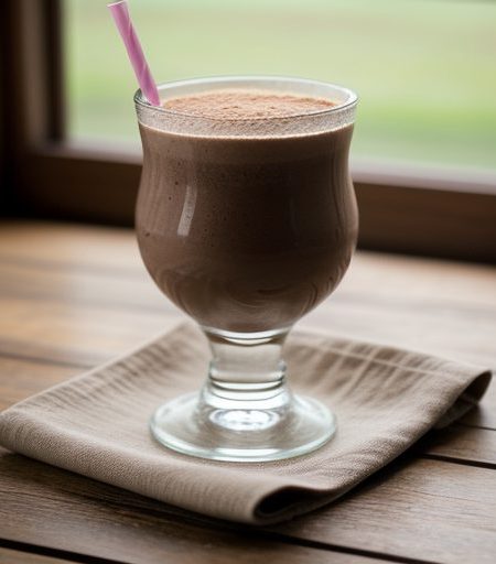 Chocolate Milk Soda/ Shake recipe image