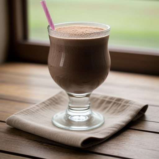 Chocolate Milk Soda/ Shake recipe image