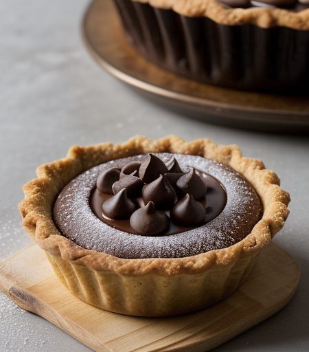 Chocolate Miniature Tarts recipe image