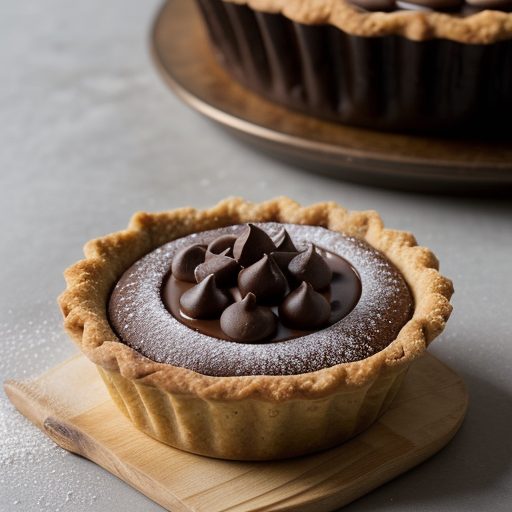 Chocolate Miniature Tarts recipe image