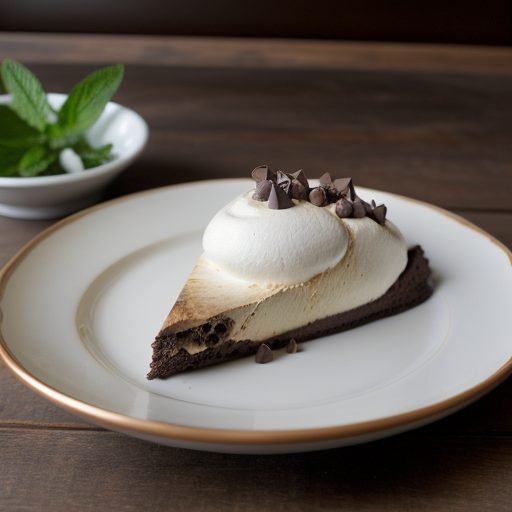Chocolate Mint Baked Alaska recipe image