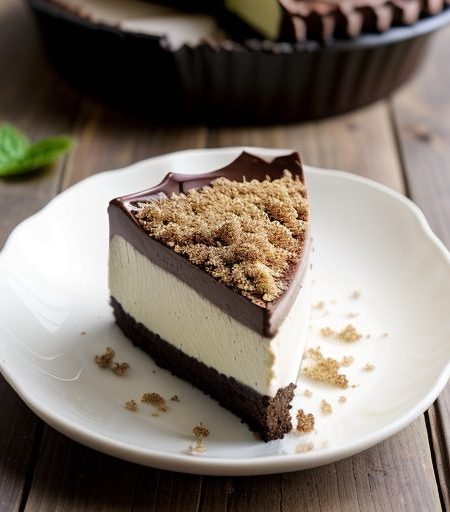 Chocolate Mint Cheesecake recipe image