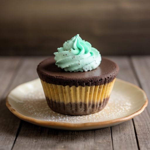 Chocolate Mint Cheesecake Cups recipe image