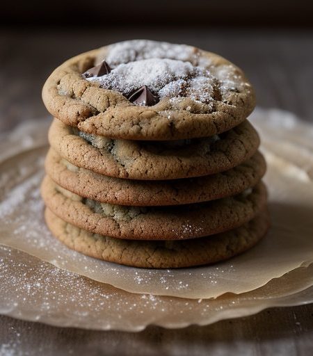 Chocolate Mint-Filled Cookies recipe image