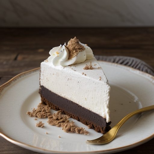 Chocolate Mint Meringue Cheesecake recipe image