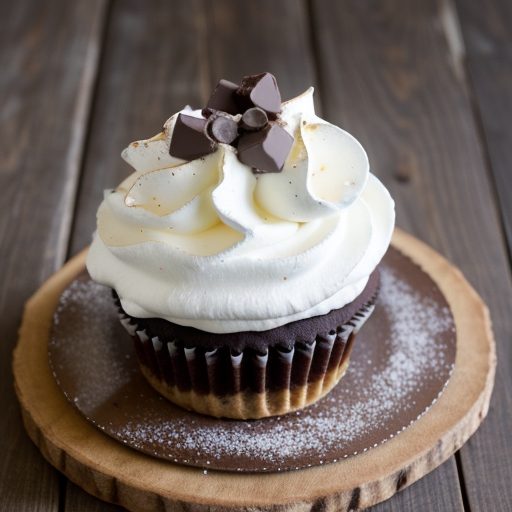 Chocolate Mint Meringue Cheesecake recipe image