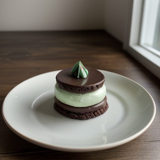 Chocolate Mint Napoleon* recipe image