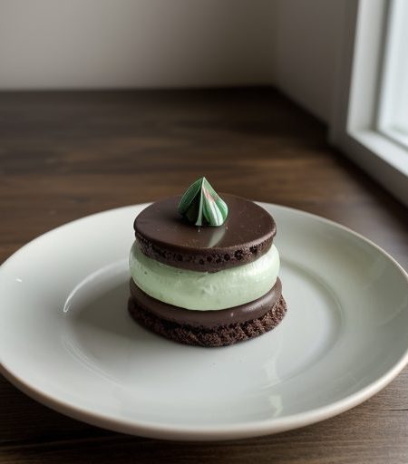 Chocolate Mint Napoleon recipe image
