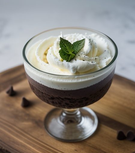 Chocolate Mint Oreo Drink recipe image