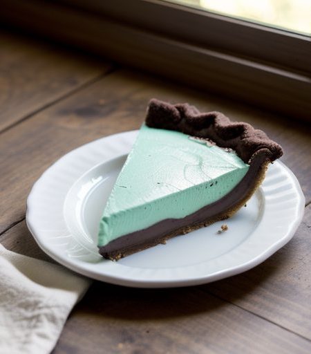 Chocolate Mint Pie recipe image