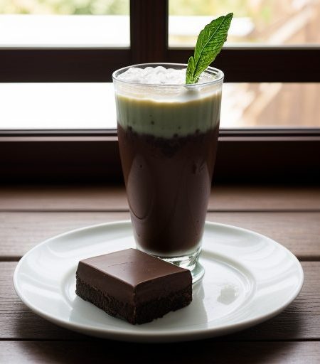 Chocolate Mint Refresher recipe image