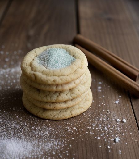 Chocolate Mint Sugar Cookie Drops recipe image