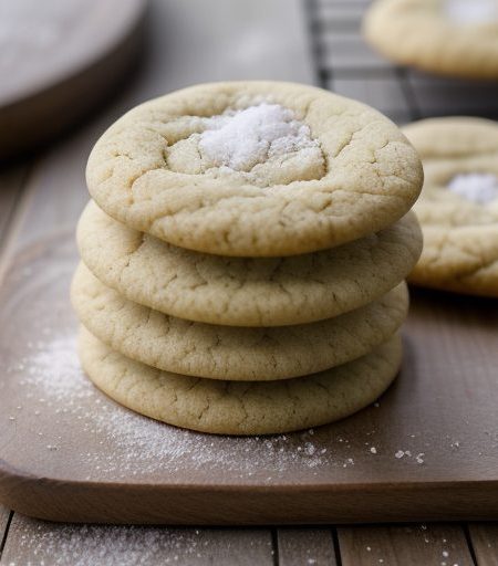 Chocolate Mint Sugar Cookie Drops recipe image