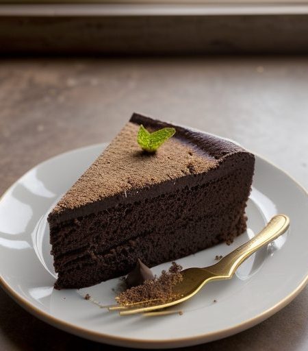 Chocolate Mint Torte recipe image