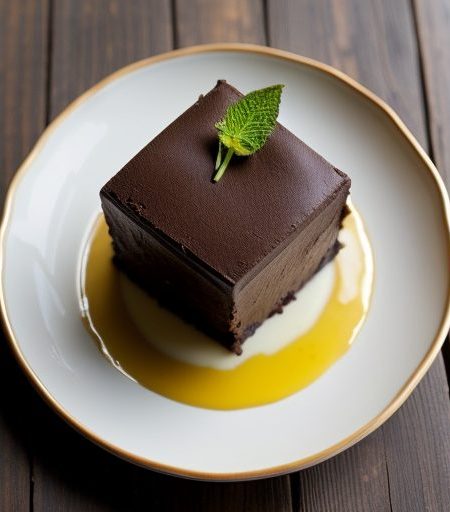 Chocolate Mint Truffle Cake recipe image