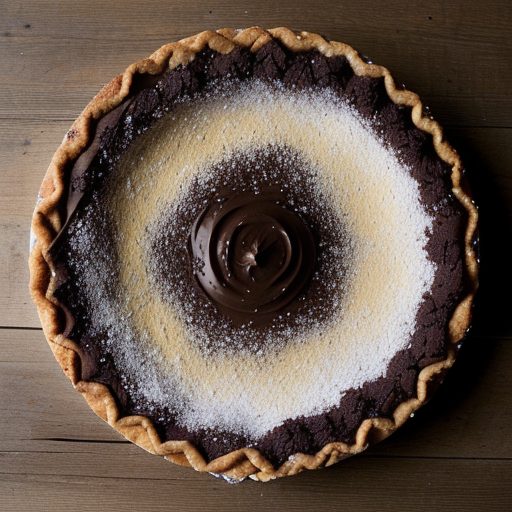 Chocolate Mosaic Fruit Tart recipe image