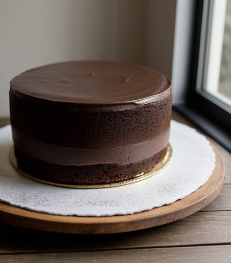 Chocolate Mousse Cake (Part One recipe image