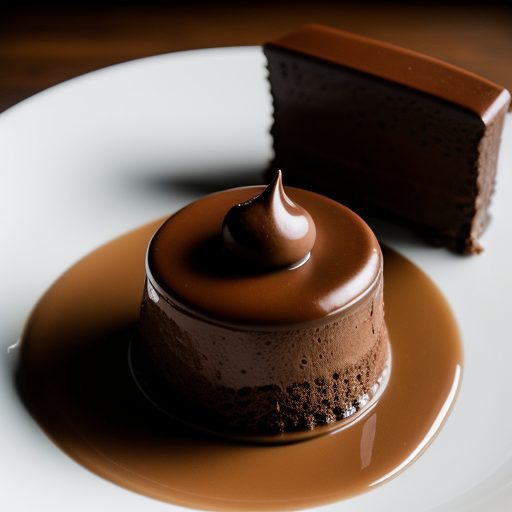 Chocolate Mousse Flan recipe image