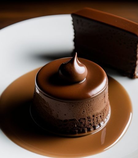 Chocolate Mousse Flan recipe image