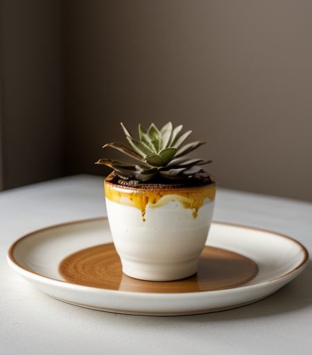 Chocolate Mousse Flowerpot recipe image