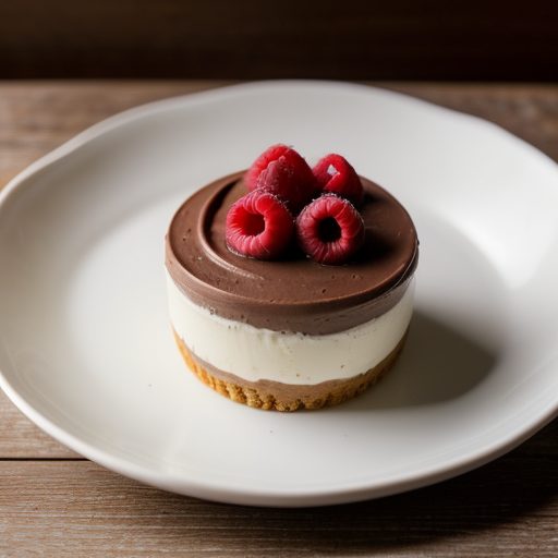 Chocolate Mousse & Raspberries recipe image