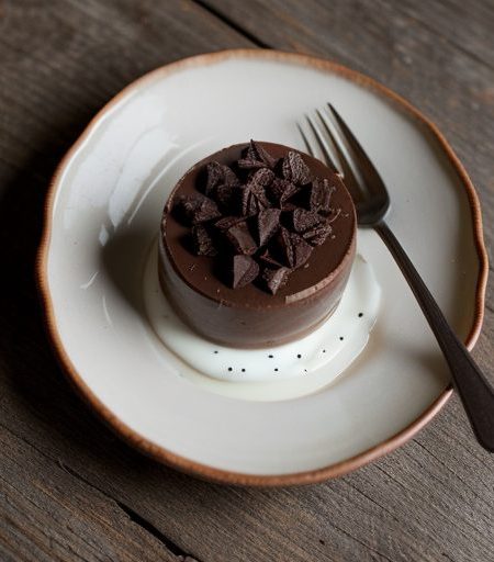 Chocolate Mousse With Rum Soaked Raisins recipe image