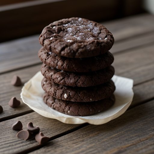 Chocolate No Bake Cookies recipe image
