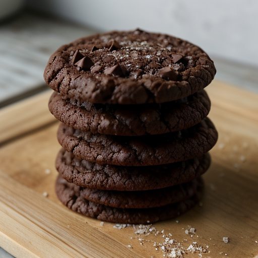 Chocolate No Bake Cookies recipe image
