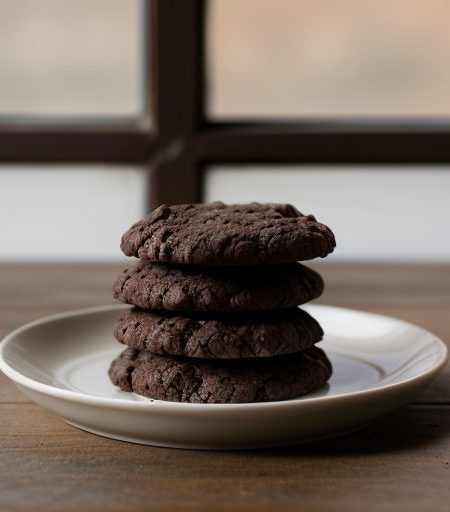 Chocolate No Bake Cookies recipe image