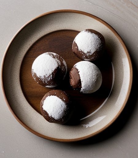 Chocolate Nut Balls recipe image