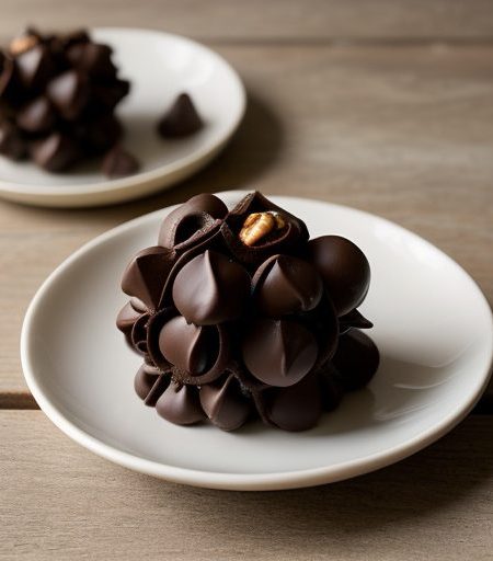 Chocolate Nut Clusters recipe image