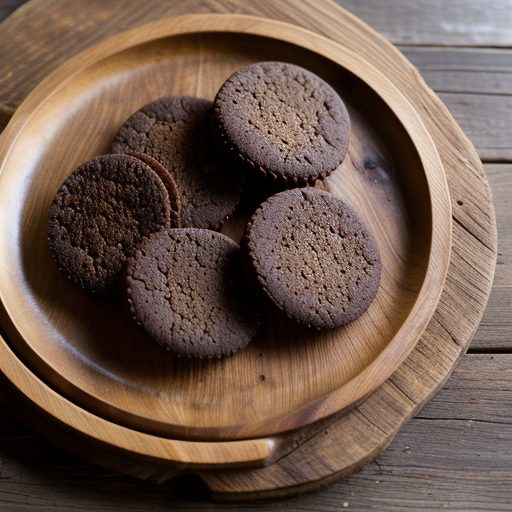 Chocolate Nut Crisps recipe image