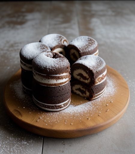 Chocolate Nutmeg Cakeroll recipe image
